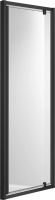 Неподвижная душевая стенка Aquatek AQ ARI WA 10020BL 1000x2000, для комбинации с дверью, профиль черный, стекло прозрачное 