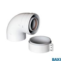 Начальный коаксиальный отвод Baxi 90°, диам. 60/100 мм KHG71410141 