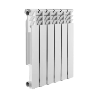 Радиатор алюминиевый SMART Install Easy One 500/10 16 бар 