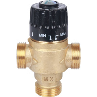 Stout Термостатический смесительный клапан для систем отопления и ГВС 3/4" НР 30-65°С KV 2,3 SVM-0125-236520 