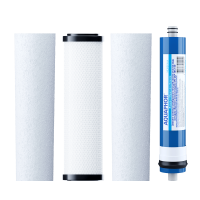 Комплект картриджей для фильтра с краном питьевой воды Аквафор PP20-B510-03-PP5-ULP50 Osmo 50 для мягкой и жёсткой воды 209679 