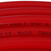 STOUT 16х2,0 (бухта 500 метров) PEX-a труба из сшитого полиэтилена с кислородным слоем, красная 