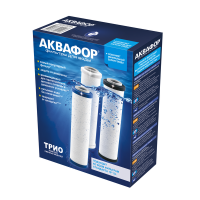 Комплект картриджей для фильтра с краном питьевой воды Аквафор B510-03-02-07 Трио для мягкой воды 522201 
