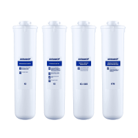 Комплект картриджей для фильтра с краном питьевой воды Аквафор K5-K2-KO-100S-K7M Осмо DWM-202S для мягкой и жёсткой воды 518574 