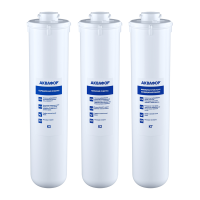 Комплект картриджей для фильтра с краном питьевой воды Аквафор K3-K2-K7 Кристалл для мягкой воды 518543 