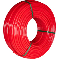 Труба Rommer 16х2,0 (бухта 240 метров) PE-Xa труба из сшитого полиэтилена с кислородным слоем, красная 
